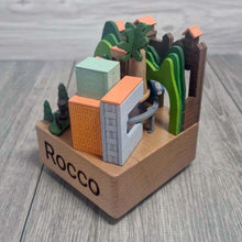 Personalised Music Box - Monorail in the City