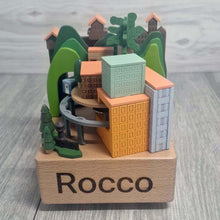Personalised Music Box - Monorail in the City
