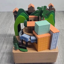 Personalised Music Box - Monorail in the City