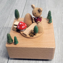 Personalised Music Box - Mouse in wonderland