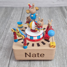 Personalised Music Box - Circus