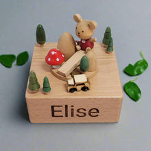 Personalised Music Box - Mouse in wonderland
