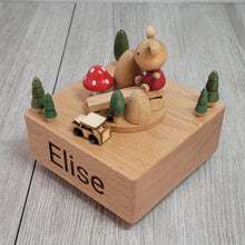 Personalised Music Box - Mouse in wonderland