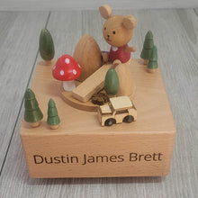 Personalised Music Box - Mouse in wonderland