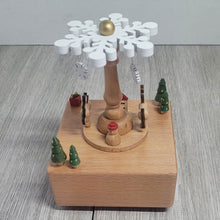 Personalised Music Box - White Christmas Tree