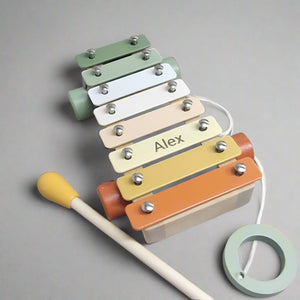 Personalised Wooden musical instrument 7 piece set