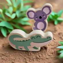 Personalised Wooden Aussie Animal Farm Truck