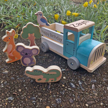 Personalised Wooden Aussie Animal Farm Truck