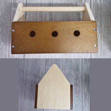 Personalised Wooden Toolbox - Retro Wood