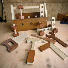 Personalised Wooden Toolbox - Retro Wood