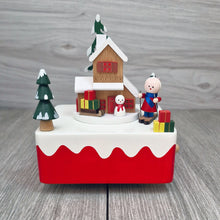Personalised Music Box - Christmas Ski Holiday