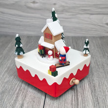 Personalised Music Box - Christmas Ski Holiday