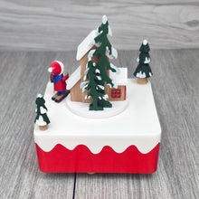 Personalised Music Box - Christmas Ski Holiday