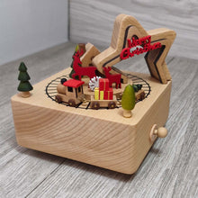 Personalised Music Box - Christmas Train Tunnel
