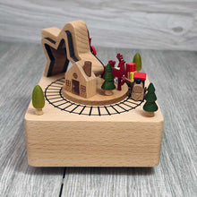 Personalised Music Box - Christmas Train Tunnel
