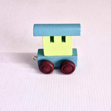 Wooden Coloured Train - Caboose