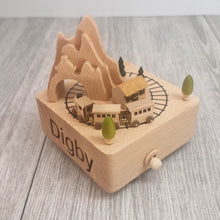 Personalised Music Box - Country Train
