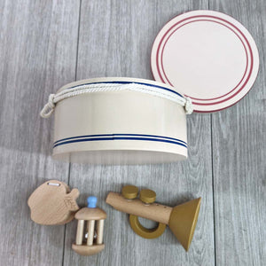 Personalised Wooden Retro Music Set