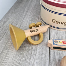 Personalised Wooden Retro Music Set