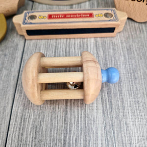 Personalised Wooden Retro Music Set