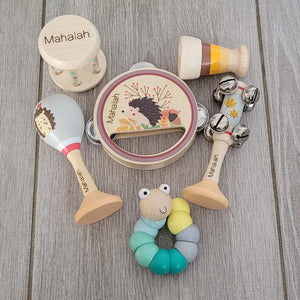 Personalised Wooden Echidna Super FUN Gift Pack