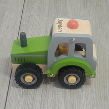 Personalised Wooden Green Tractor