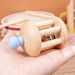 Personalised Wooden Retro Music Set