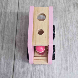 Personalised Wooden Ice Cream Truck with Driver