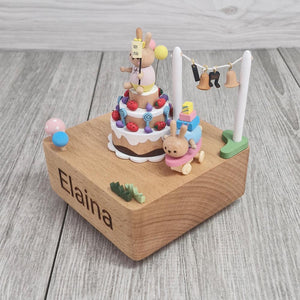 Personalised Music Box - Birthday Cake