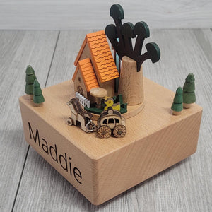 Personalised Music Box - Rainbow Playland