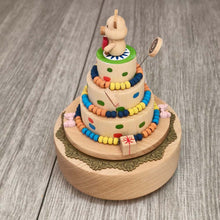 Personalised Music Box - Piggy Birthday Cake