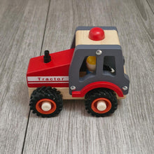 Personalised Wooden Red Tractor I