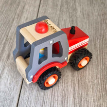 Personalised Wooden Red Tractor I