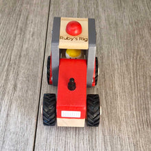 Personalised Wooden Red Tractor I