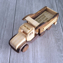 Personalised Wooden Dump Truck - Special Edition