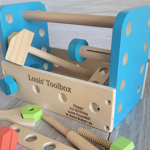 Personalised Wooden Toolbox