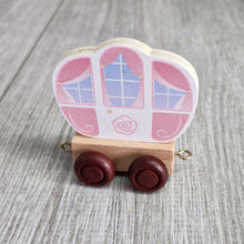 Wooden Coloured Princess Carriage