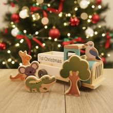 Personalised Wooden Aussie Animal Farm Truck