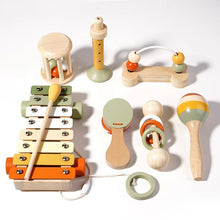 Personalised Wooden musical instrument 7 piece set