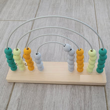 Personalised Rainbow Abacus Olive