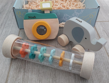 Personalised Camera and Elephant Gift Pack
