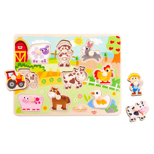 Peg Puzzle - Farm