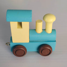 Wooden Coloured Train - Front Engine