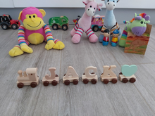 Personalised Wooden Name Train