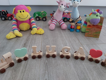Personalised Wooden Name Train