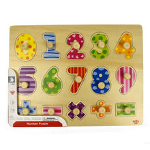 Number Maths Peg Puzzle