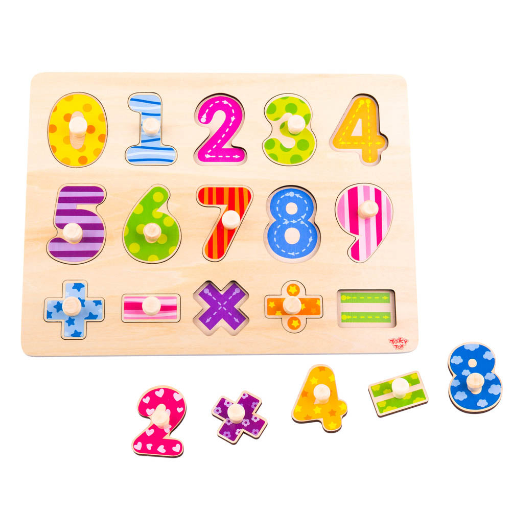 Number Maths Peg Puzzle