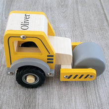 Personalised Wooden Road Roller