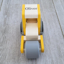 Personalised Wooden Road Roller