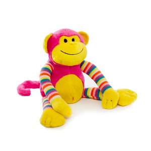 Stripey Monkey - Pinky